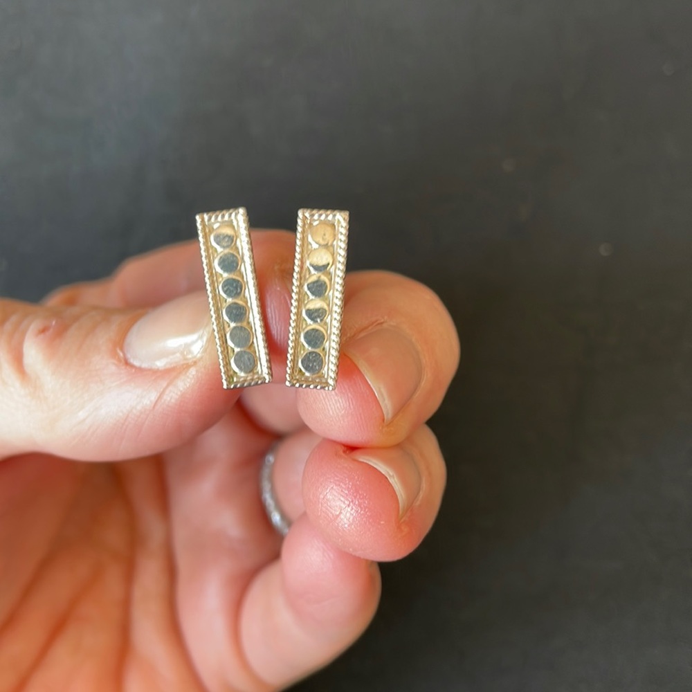Silver Anna Beck Earrings